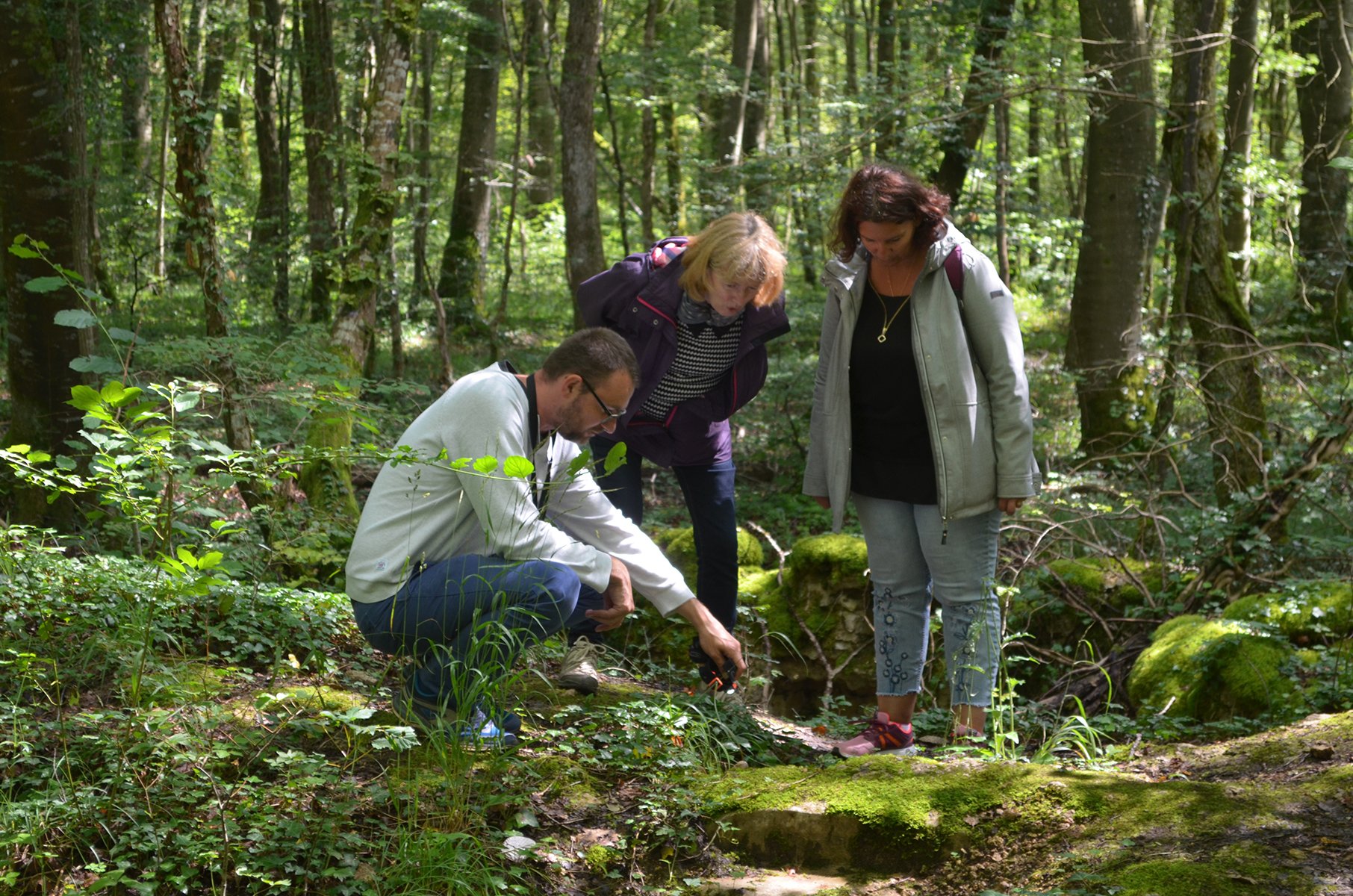 Visite tranchées Verdun Xavier Mageat